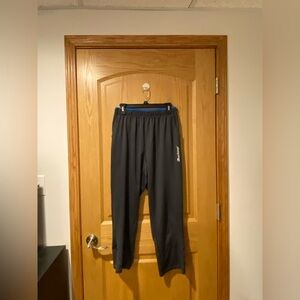 Duuluup Men’s Size XL Grey Straight Leg Track Pants with Pockets